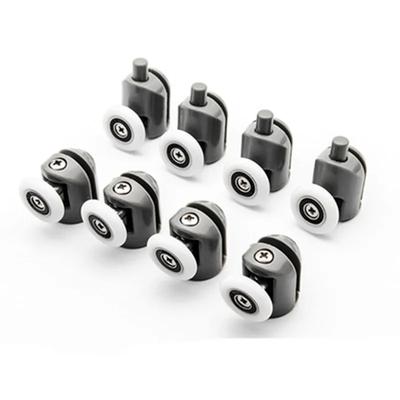 4ks-8ks/sada Sprchové kouty Kabinky Kladka / Sprchový kout Váleček / Pojezdy/Kolečka/Kladky Průměr 20mm/22mm/23mm/25mm/27mm