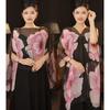 Long Sun Protection Shawl Breathable Beach Wrap Top Scarf Flower Scarf Lady Summer
