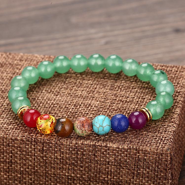 8Mm Prayer Beaded Bracelet, Emperor Stone, Agate Bracelet.