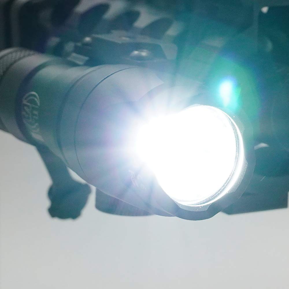 Ryohin Takehin SF Stamped M300A Type Scout Light 2 Click 20mm Rail White LED & Switches, Remote, Compatible, High-Intensity