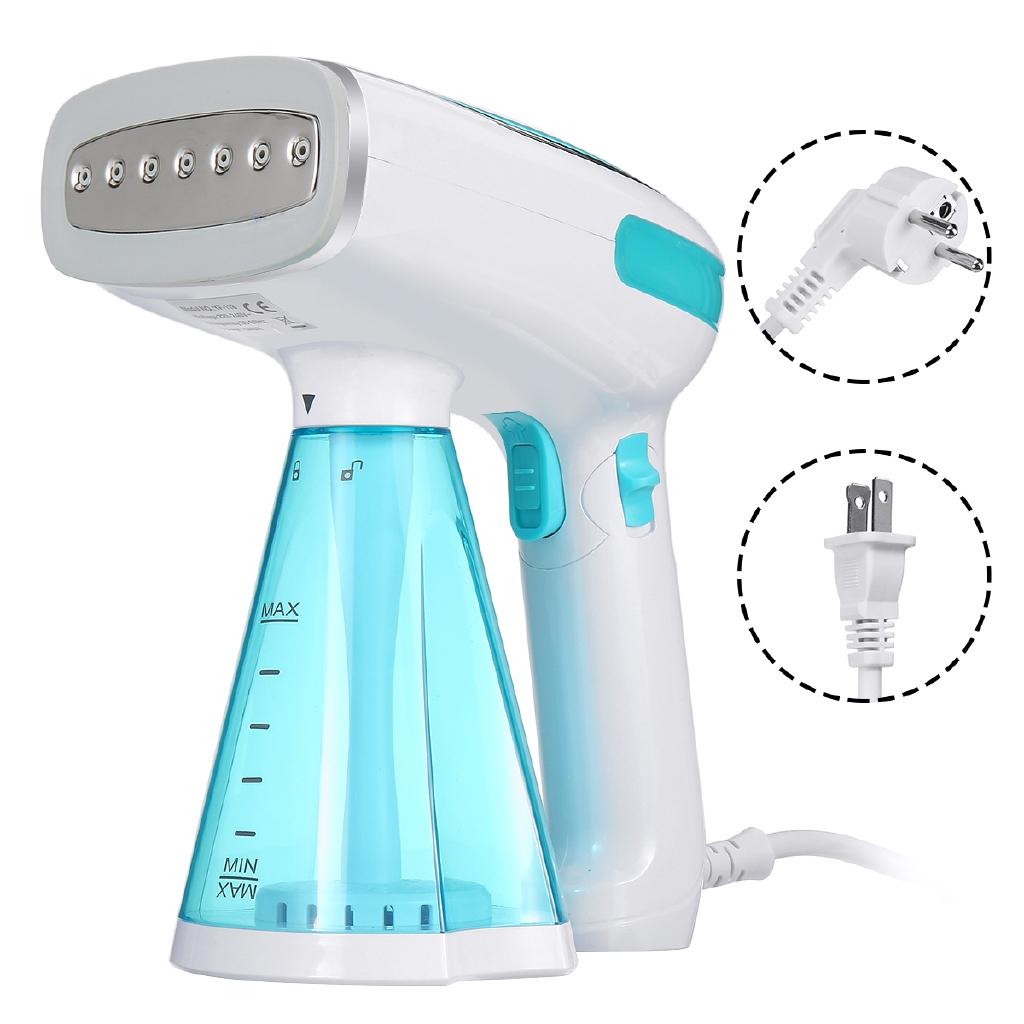 1500W Handheld Ironing Machine 3 Gear Adjustment Garment Steamer Continuous Spray Handle Folding Anti Dry Burning Steamer 280ml