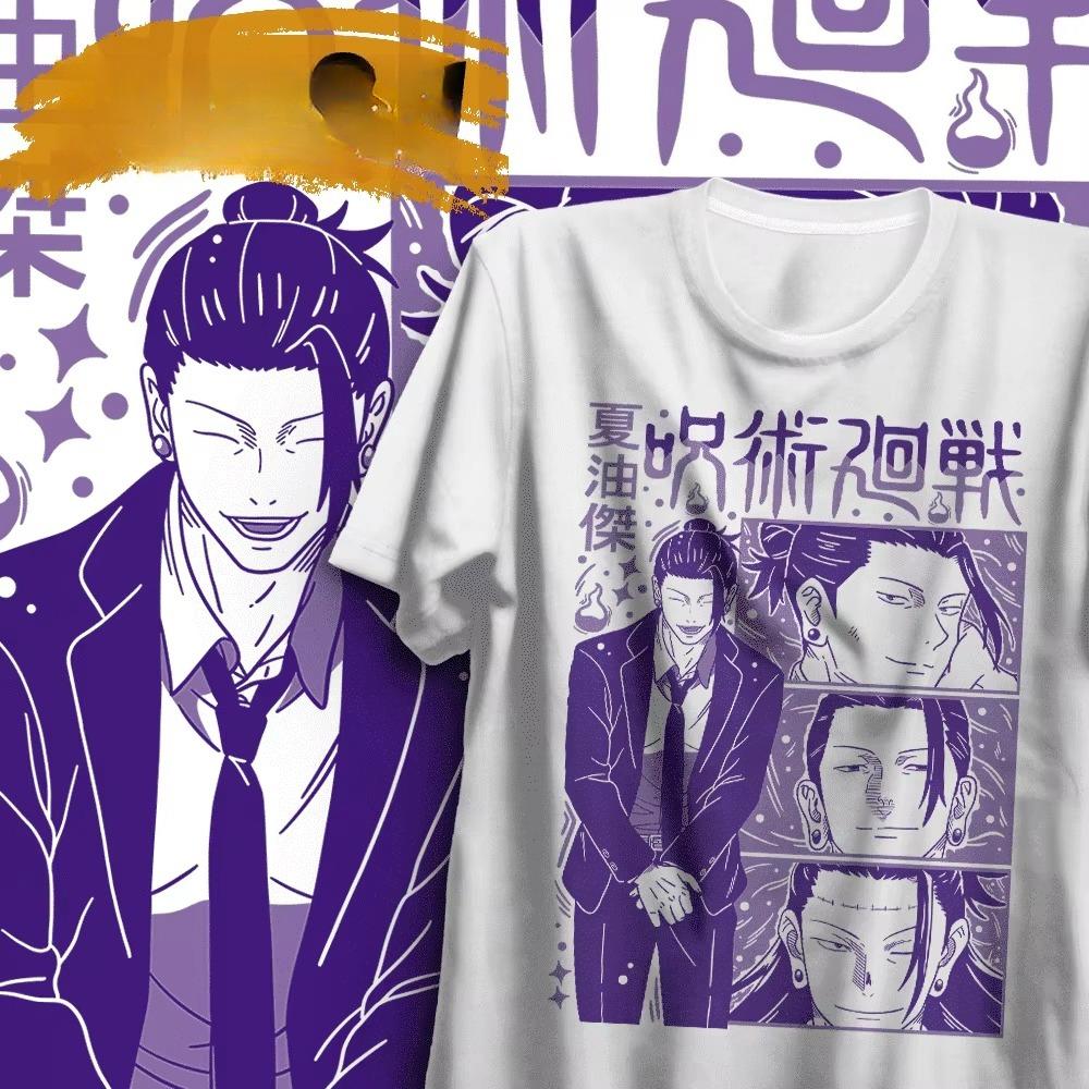 

Jujutsu Kaisen Anime Geto Printed Tshirt Unisexs and Womens Tshirt Unisexs Top Sports Tshirt 2026 Summer New Tee 4XL