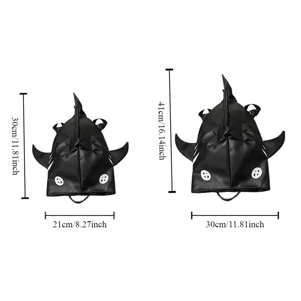 Waterproof Couple Shoulder Bag Large Capacity Boys School Bags Creative Shark Backpack  Outdoor