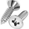 Stainless Steel Countersunk Head Screw Cross Flat Head Self Tapping Screw Plasterboard Wood Screw Repair Fastener Assortment Kit