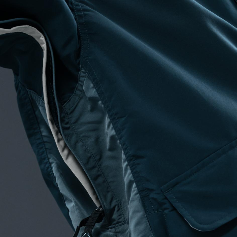 Nike X Martine Rose Ski Parka Armory Navy/Particle Grey Men Outerwear Blue HM9035-478