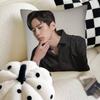 Kpop Hot Singer Lee JJun Young Pillow Case Fashion Square Pillowcase Bedroom Sofa Room Ins Decoration Leisure