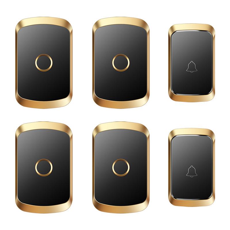 Wireless Waterproof Doorbell with Ultra-Long Range and Smart Button for Home and Elderly Use