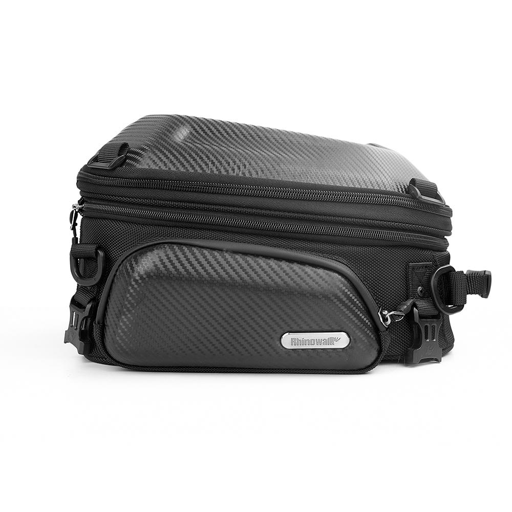 Expandable Motorcycle Rearseat Bag 12 18L Large Capacity Motorcycle Bag Universal Motorcycle Riding Rear Bag Motorcycle