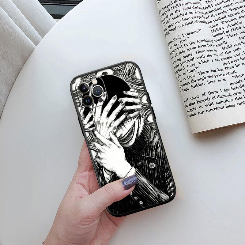 Junji Ito Tomie New High-End Cover Phone Case for iPhone 16 15 14 13 Pro Max Plus Mini