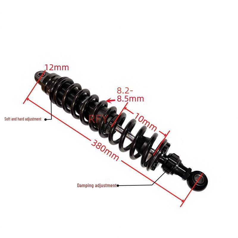 14.9" (380mm) Adjustable Air Shock Absorber for Banshee 350 YFZ350 ATV