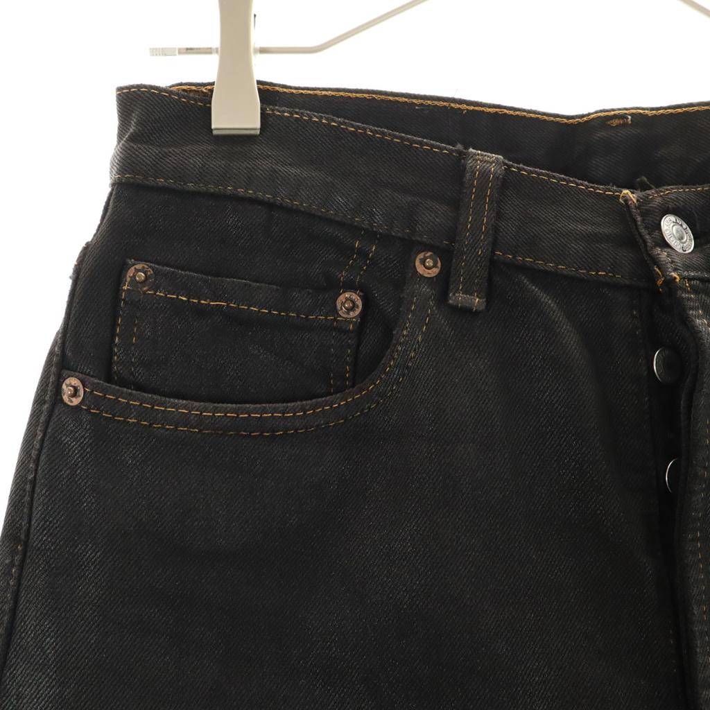 Levi's 90s Old USA made stretch Straight denim pants w32 Button fly Men's Used