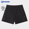 FUSION Women's Casual Cool-Feel Woven Shorts
