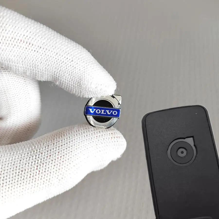 Car Metal Remote Key Stickers Volvo Specific Badge Paster For Volvo Xc60 Xc90 V40 V60 S60 V50 V90 S80 C40 XC40 V70 XC70 Rdesign