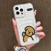 Card Slot Holder Silicone Wallet Pocket Case For Xiaomi Redmi Note 11 12 13 iPhone 17 16 15 Tecno Spark 10C Infinix Note 30 Cover Clear Phone Bumper