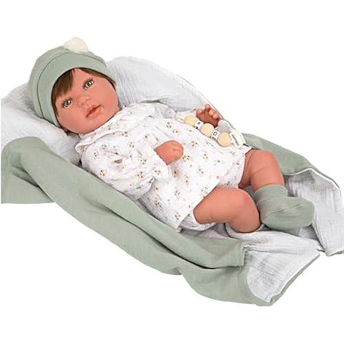 BEBE REBORN PAULINA 45 CM. C/MANTA
