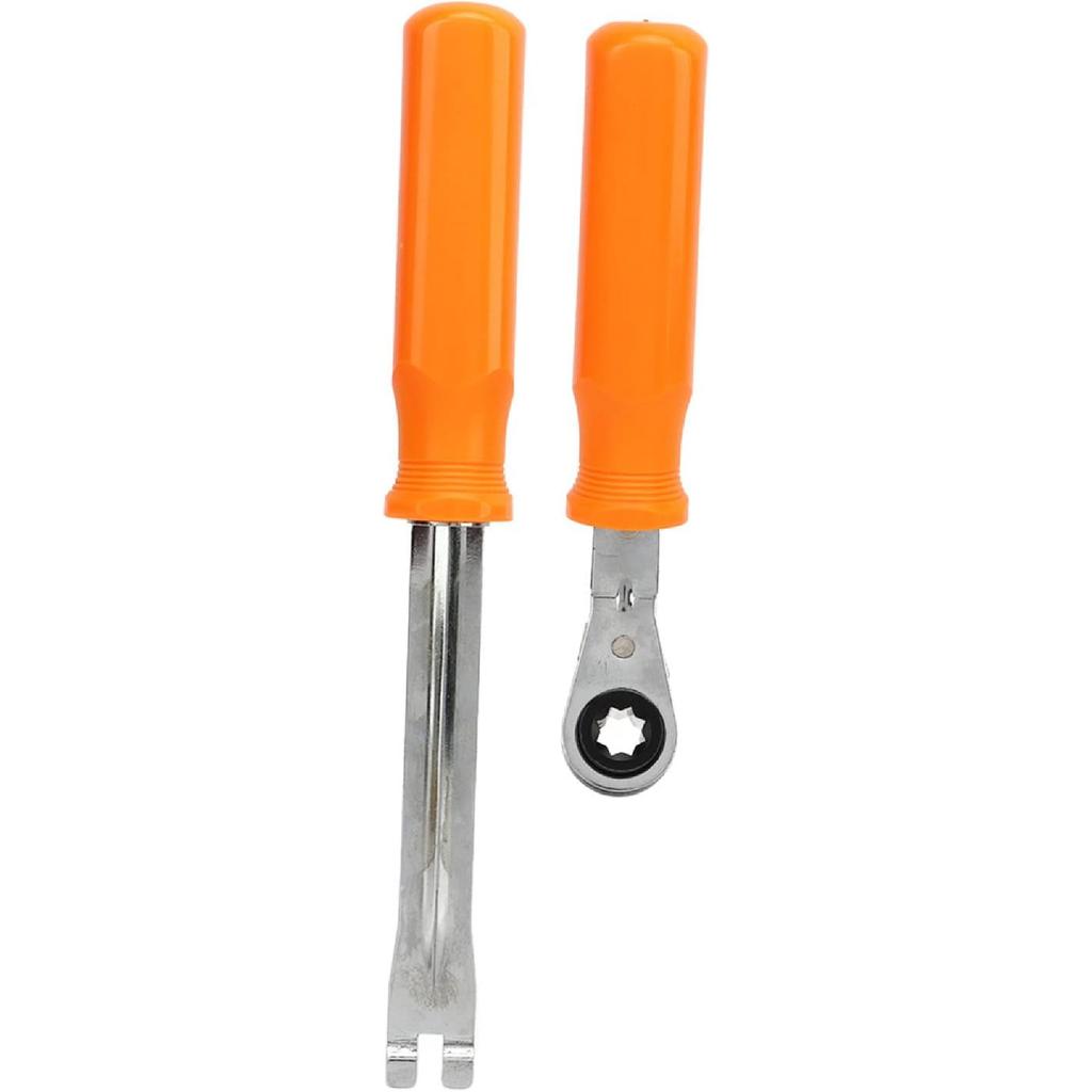 2Pcs Automatic Slack Adjuster Tool Set, Automatic Slack Adjuster Release Tool & Wrench, Slack Adjuster Tools for Big Truck with 5/16 Double