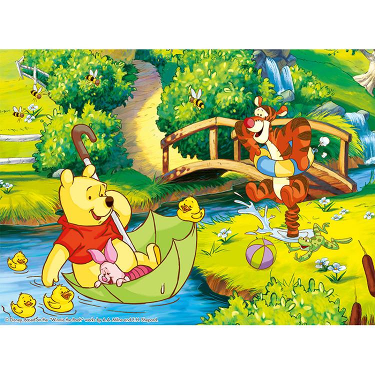 Winnie the Pooh - Umbrella Sailboat Jigsaw Puzzle Disney Animation 150 Pieces, Popular Korean Puzzle