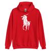 Solo Unisex Hoodie (Red/White)