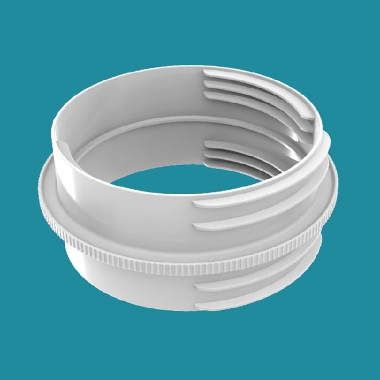 Leakproof Portable Air Conditioning Hose Interfaces Coupler Exhaust Adapter Plastic Texture Perfect for Exhaust Systems