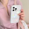ins wind super fairy colored flower butterfly suitable for iPhone16promax Apple 15 Pro mobile phone case small and fresh