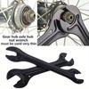 1/2PCS Bike Tool 13/15 Mm 14/16 Mm Steel Bicycle Wrench Cycling Head Open End Axle Hub Spanner Cone Bicycle Repair