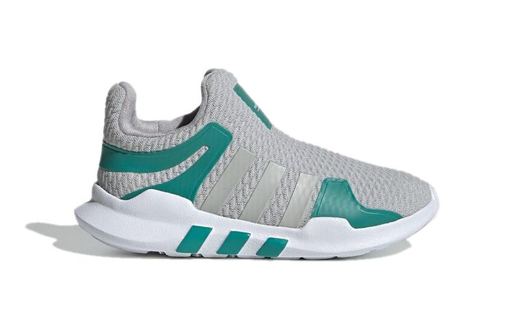 Adidas Originals EQT ADV 360 I Breathable Low top Toddler Shoes Gray Green Infant And Toddler CG6593
