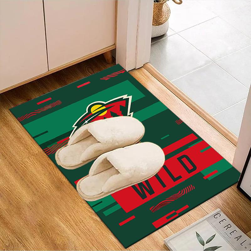 Winnipeg Hockey Team Floor Mat for Living Room, Game Rooms, Office, Bedroom, Office Floor Mat Playful Design, Christmas Fan Gifts