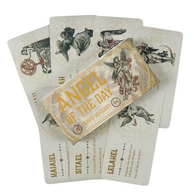 Cartes Oracle Ange du Jour Un Jeu de Tarot Lenormand 40 Cartes Édition Divination Anglaise Jeux de Plateau