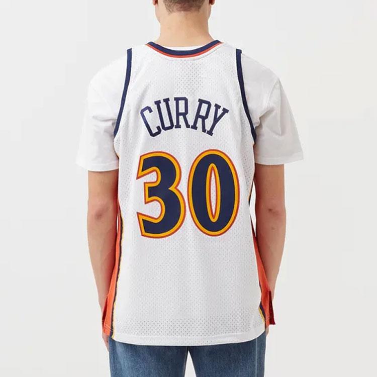Mitchell Ness Basketball Jersey Unisex White SMJYGS18169-GSWWHIT09SCU-