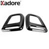 Front Fog Light Lamp Cover Trim For Subaru Forester Sport/Touring/E-BOXER/IS    Black Car Accessories Foglight Trims