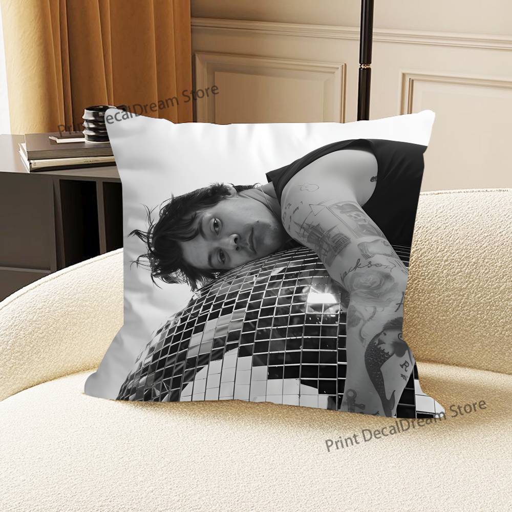HHaRRy Music Styles Cushion For Bedroom Car Coffee Shop Room and Living Room Sofa Decorative Pillow Cover Case