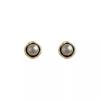 "French Retro Gray Pearl Earrings - Light Luxury, Versatile & Elegant Commuter Style for Women"