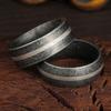 Old Color Titanium Steel Ring Men's Line Trendy Men's Ring Retro Style Hand Jewelry