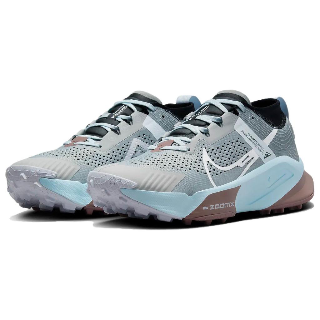 Nike ZoomX Zegama Světle kouřová Ledově modrá Dámské tenisky Šedá Světle kouřově šedá Černá DH0625-005