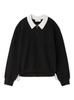 Emi Knit and Skirt Set 13WFO254046BLK0 Zip-Up
