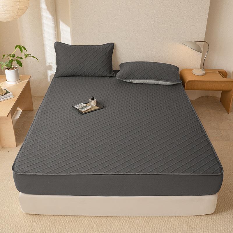 Class A Zero-pressure Cloud Cotton Air Layer Quilted Bed Bag, Fitted Sheet, Mattress Cover, Anti-slip Protective Cover 90CM*200CM
