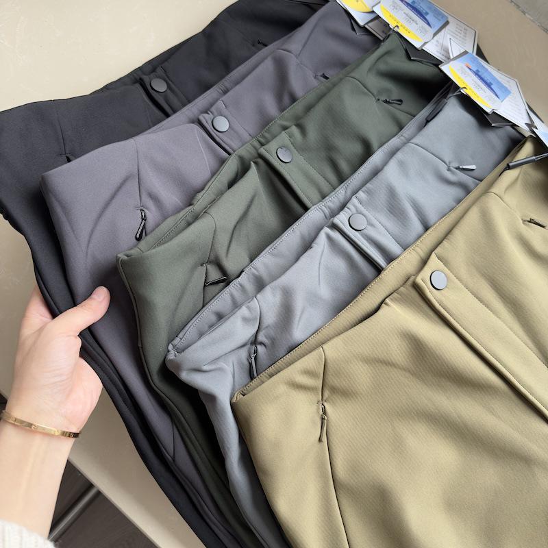 Herren Outdoor Softshell Warme Hose mit Verstellknopf - Herbst/Winter Kollektion.