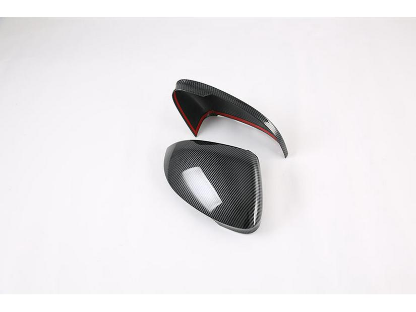 Carbon Fiber Pattern Rearview Mirror Covers for 2020-2025 Volkswagen Golf MK8