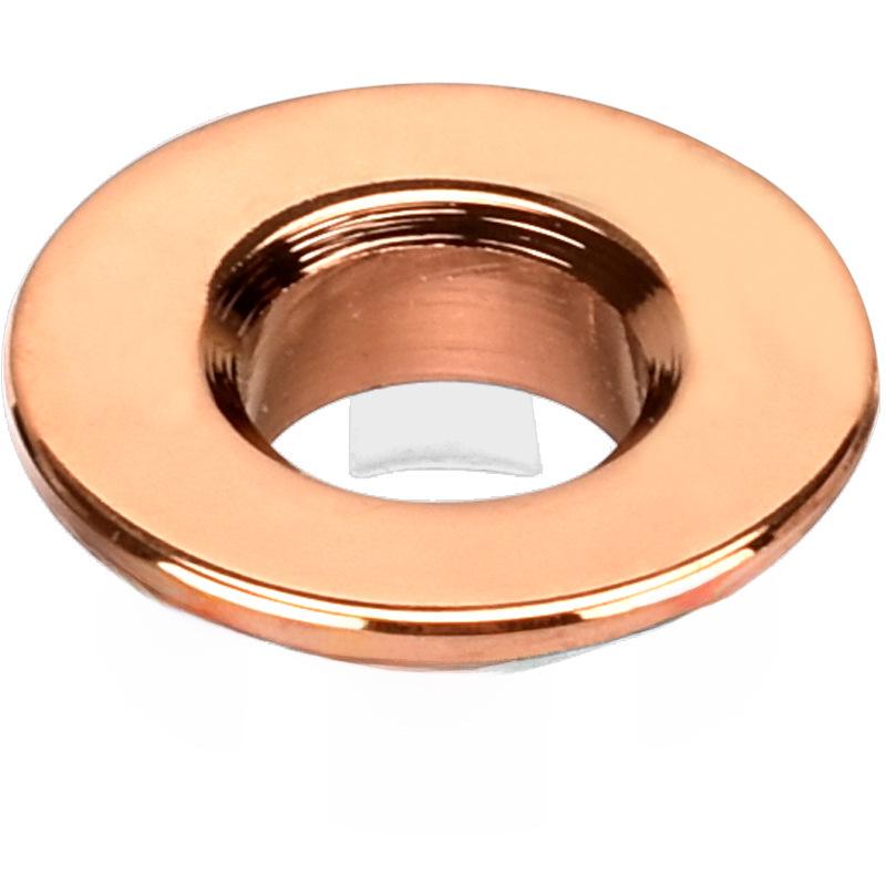 Dekorativer Überlaufstopfen für Waschbecken - Waschbeckenzubehör