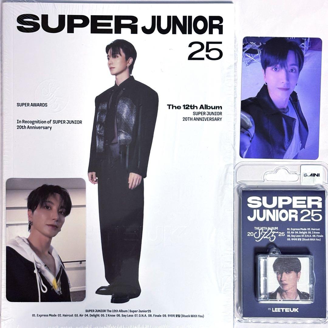 

[USED] Complete set of SUPER JUNIOR25 Photobook + S Mini Leeteuk