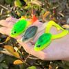 3PCS 17g 12cm Soft Frog Fishing Lures PVC Fishing Soft Frog Lure Artificial Bait Big Frog Bait