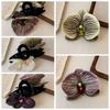 Butterfly Orchid Orchid Hair Clip Ponytail Clip Large Shark Clip Cute Flower Hair Claw  Daily