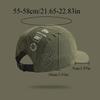 1pc Unisex Breathable Unisex Baseball Cap,Outdoor Windproof Camping Breathable Golfcap for Sun Protection Quick Drying HikingHat