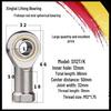 SA/SI/SAL/SIL Internal Thread Rod End Joint Bearing – Sizes 5, 6, 8, 10, 12 T/K External Thread