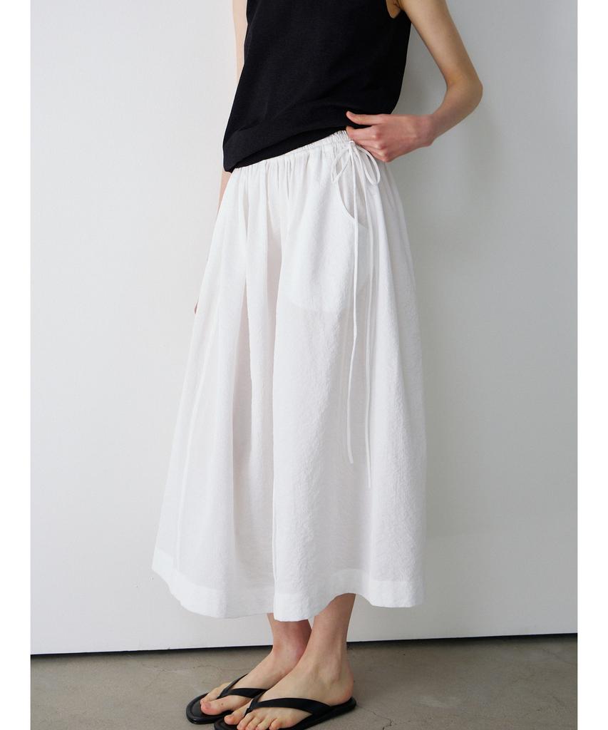 Ninnis Breeze Banding Skirt (White)