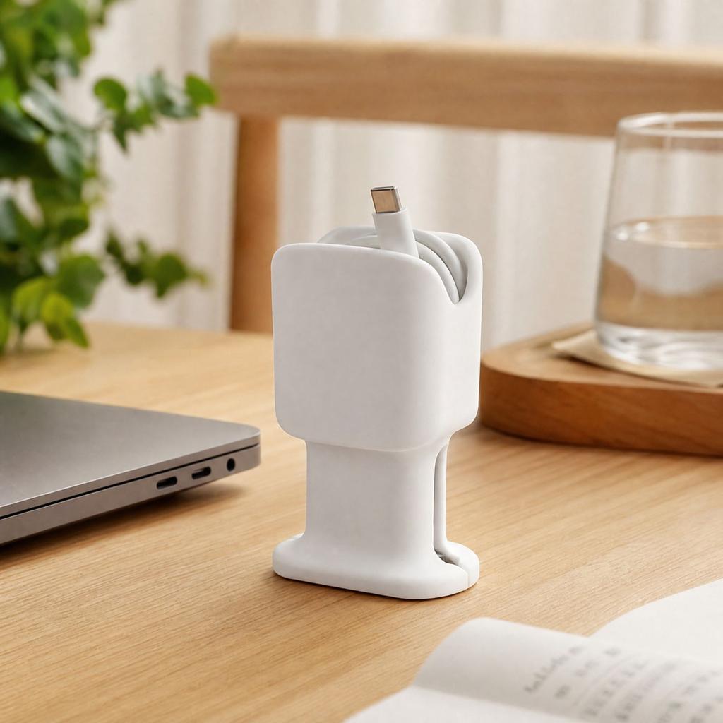 Silicone Phone Charger Cable for Management Storage