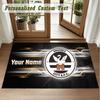 Crystal Velvet Square Rug Custom NameSwansea City FC Pattern Non Slip Home Floor Decor Rug