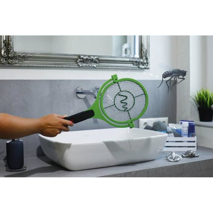 Mouche électrique - gardigo - pivotante - 80 db - sur pied - oscillation