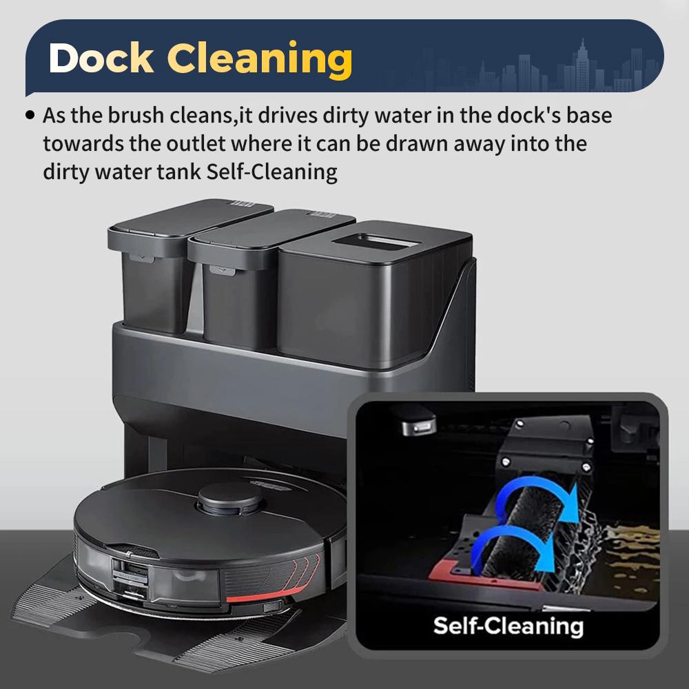 Cleaning Rolling Brush For Roborock S7 Maxv Ultra S7 Pro Ultra S70 S8 S8 PLUS S8+ S8 Pro Ultra G20/G20S/G10/G10S High Speed Brush Parts