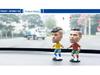 CR7 & Neymar Bobblehead Doll - Football Star Car Ornament Gift for Boys
